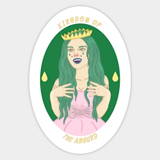 Kingdom of the absurd Sticker